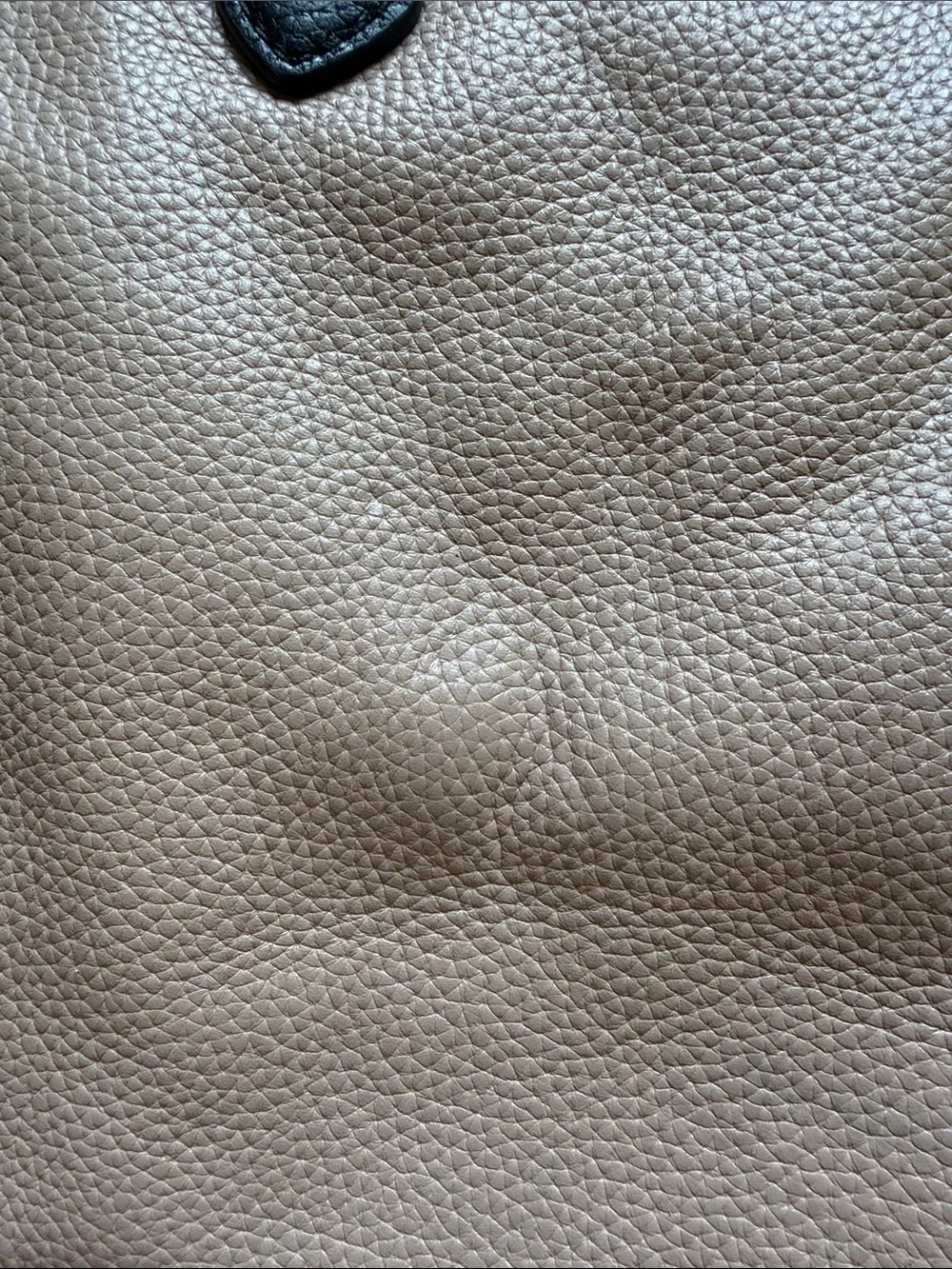 kate spade Two-Tone Pebbled Leather Tote in Black & Blush purse